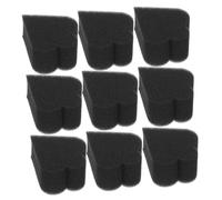 Ipetboom 10 Piezas Borla de Maquillaje para Polvo Forma de Flor de Ciruelo Herramienta de Aplicación de Maquillaje para Base para Pintar el Rostro