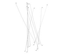 Ipetboom 10 Piezas Cables de Reemplazo para Cortar Queso Inoxidable Cortadores para Queso Jamón y Duraderos y Resistentes Oxidación
