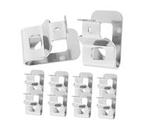 Ipetboom 10 piezas Clip de Cinturón Metálico para Taladro con Tornillos de Accesorio Práctico y para Herramientas Eléctricas Diseño Moderno y Resistente Compatible con Destornilladores y