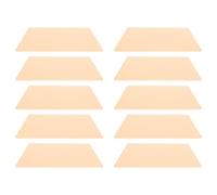 Ipetboom 10 Piezas practicar la piel tatuando la piel práctica de piel en práctica de cejas piel tatuajes de silicona practican la piel tatuajes practican la piel gel de sílice Beige