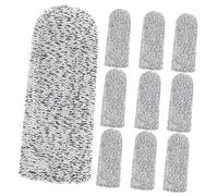 Ipetboom 10 piezas Protectores de Dedos Resistentes Fundas para Pulgar y Dedos Envolturas Anti-corte para Cocina Bricolaje y Jardinería