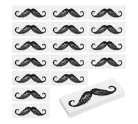 Ipetboom 100 Piezas de Adhesivos para Protector de Bigote y Depilación Nasal Herramienta de Cuidado Personal Accesorios para Bigote