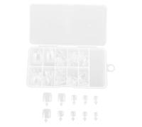 Ipetboom 100 Piezas De Armaduras Para Decoraciones De Dedos De Los Pies Extensiones De Uñas De Cobertura Completa Puntas De Uñas Postizas Puntas De Uñas De Cobertura Completa Puntas De