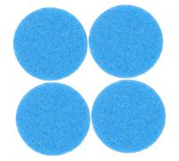 Ipetboom 100piezas Almohadillas De Aromaterapia De Repuesto Almohadillas De Aroma Para Difusores Redondos De Algodón Para Aceites Esenciales Coche