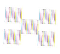 Ipetboom 100piezas Herramientas De Eliminación De Cera De Oído Limpiadores De Oídos De Doble Uso Espátulas De Espiral Para Limpieza Segura y Eficaz Compacto y Portátil Diseño