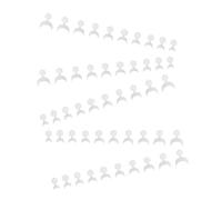 Ipetboom 100piezas Puntas Uñas Postizas Unids Alargamiento Uñas Manicura Fácil Diseño Único Para Principiantes