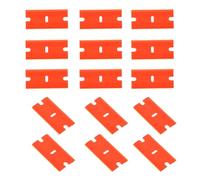 Ipetboom 100Piezas Rascador de Plástico con Cuchillas Reemplazables para Retirar Adhesivos Etiquetas y Películas de Ventana Herramienta de Limpieza Eficaz y
