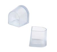 Ipetboom 10pares Protector De Tacón Transparente Resistente para Zapatos De Baile Latinos De Talla Cubre Tacones Antideslizante y Duradero Evita Hundimiento Césped y Superficies Irregulares