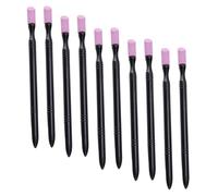 Ipetboom 10piezas Barra de Esmalte de Uñas Piedra para Lijar Removedor de Cutículas Palitos para Cutículas Pulidor de Uñas Bolígrafo de Piedra Uso Manicura y Pedicura