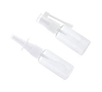 Ipetboom 10piezas Botellas De Spray Nasal Para Viaje Botellas De Spray Profesional Transparentes Para Soluciones y Mist Sprayer