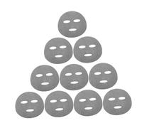 Ipetboom 10piezas Máscaras Faciales De Papel Pre-cortadas De Fibra Para Cuidado Piel Oscuro Para Tratamientos De Belleza y Spa Casa