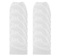 Ipetboom 12 Bolsas para Aspiradora de Uñas de Tela No Tejida Bolsa para Banda Elástica Gran Capacidad Accesorio para Salón de Uñas Recambio Práctico y Resistente