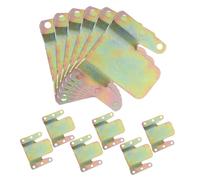 Ipetboom 12 Piezas Conectores Metálicos para Sofá Seccional con Tornillos Soporte Estable para Muebles Partes para Sofá Sillón Reclinable y Unión Segura