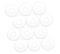 Ipetboom 12 Piezas Protector Antigoteo para Velas de Soporte para Cirios Que Evita Goteos de Cera Accesorio Decorativo para Mesa Hogares Restaurantes y Eventos