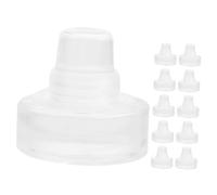 Ipetboom 12 piezas Tapones de Vino T Selladores Reutilizables para Botellas de Vino y Cerveza Tapones Multifuncionales para Preservar y Cristal