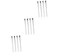 Ipetboom 12piezas Brocha De Maquillaje Para Ojos Pinceles Angulados Para Contorno De Nariz Difuminador De Sombras y Iluminador De Maquillaje Profesional
