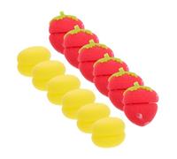 Ipetboom 12piezas Para Flequillo Suaves y Cómodos Rizadores De Esponja Para Cabello Herramientas De