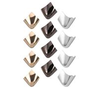 Ipetboom 12piezas Puntas de Repuesto para Tacones Altos de Metal Protectores de Punta para Zapatos para Botas de Trabajo y Protección Decorativa Puntera