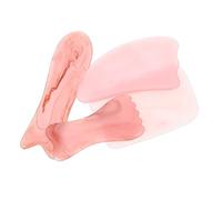 Ipetboom 12piezas Tablero De Masaje Gua Sha Para Cuidado Piel Herramienta De Raspado Para Alivio De Dolores Musculares y Reafirmación Facial Diseño Ergonómico Color Rosa Para Hombre y