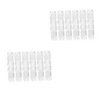 Ipetboom 12piezas Tubos De Gloss Labial Vacíos Rellenables Contenedores Transparentes para De Capacidad para Almacenamiento De Brillo Labial