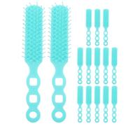 Ipetboom 15 Cepillos De Pelo Para Personas Sin Hogar Cepillo Antienredos Para Cabello Rizado Adecuado Para Refugio Para Personas Sin Hogar Hotel Hogar De Ancianos Iglesia Benéfica