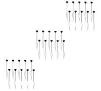 Ipetboom 150piezas Clip De Peinado Para Coletas De Herramienta De Estilo De Cabello Forma De Corazón Accesorios De Pelo Prácticos Para Eventos y Recitales