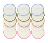 Ipetboom 15piezas Almohadillas Desmaquillantes Reutilizables Para Limpieza Facial De Maquillaje Lavables y Ecológicas Para y Grasa