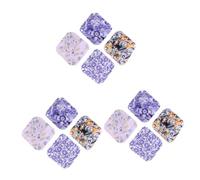 Ipetboom 15piezas Almohadillas Menstruales Reutilizables De Fibra De Lavables s Bolsa De Transporte Solución Ecológica Para Mujeres
