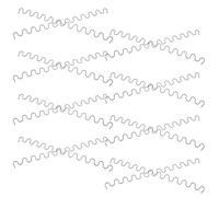 Ipetboom 18 Piezas Kit Reparación Muelles para Sofá 60 CM, 18 Piezas de Resortes Metálicos de Tensión Serpentina para Reparación de Muebles y Sillones Reclinables, Repuestos Resistentes