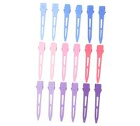 Ipetboom 18 Piezas Pinzas Cabello sin Costuras de Metal Pinzas para Peinar para Mujer Que No Doblan para Uso Peluquería