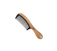 Ipetboom 1a Peine De Sándalo y Mango Redondo Peine Dentado De Masaje Antiestático Cabello -c