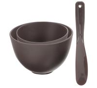 Ipetboom 1juego Bowl De Silicona Para Cera De Depilación Recipiente Con Varilla Mezcladora De Herramientas Para Máscaras Faciales Diseño y Gran Capacidad