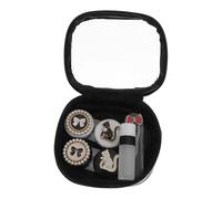 Ipetboom 1juego Estuche Organizador De Lentes De Contacto Caja De Viaje Soporte Diseño Compacto y Ligero para Uso Diario y Profesional
