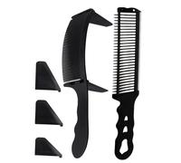 Ipetboom 1juego Peines Para Corte De Cabello De Herramientas De Estilismo Guías De Posicionamiento y Diseño Ergonómico Para Hombres Peines De Duraderos y Suaves Acabado Pulido