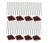 Ipetboom 1juego Redecillas De Pelo Invisibles Para Bailarinas De Moños y Clips De Malla Elástica Para Cubrir El Cabello Para Enfermeras y Mujeres Eventos Formales
