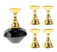 Ipetboom 1juego Soporte De Práctica De Nail Art Bases Magnéticas Herramienta De Manicura Para Salones y Uso Personal Para Principiantes y Amantes Del Nail Art