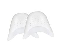 Ipetboom 1par De Punta Para Zapatos De Danza y Tacones Altos Con Agujeros Blanco Almohadillas De Ballet Suaves y Duraderas Para Mayor Comodidad y Reducción De