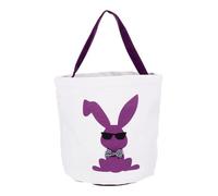 Ipetboom 1pieza Cesta De Conejo De Pascua Contenedor De Dulces Creativo Almacenamiento Para Huevos y Para Adultos Festividades