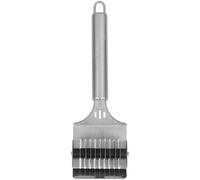 Ipetboom 1Pieza Cortador de Masa Inoxidable para Fideos Manual con Mango Cómodo y Antideslizante Herramienta de Cocina Esencial para Preparar Pasta de Limpiar y Usar