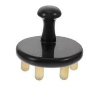 Ipetboom 1pieza Peine De Masaje De Cuerno De Buey Natural Diseño Ergonómico Para Relajación y Cuidado Del Cabelludo