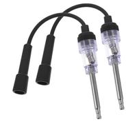 Ipetboom 2 Comprobadores de Bujías para Coche, Herramienta de Prueba de Encendido del Motor, Detector de Chispa para Motocicletas, Probador de Enchufes Automotriz, Uso Profesional y