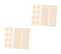 Ipetboom 2 Juegos Nariz Pegatinas Tiras Nasales Lentes Gecko Pegajoso Anteojos Almohadillas Para La Nariz Anillos De Nariz Para Mujeres Dispositivos Agarre No Esponja 20 Hojas * 2