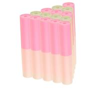 Ipetboom 2 Juegos Tubo De Lápiz Labial Tubo De Lápiz Labial Labios Vacíos Pegan Tubos Verdes Caso De Bricolaje De Lápiz Labial Envase Vacio De Crema Labial El Plastico 15 Uds * 2