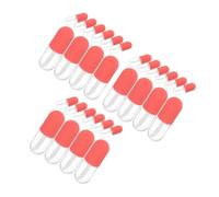 Ipetboom 2 Juegos Tubo Vacío De Brillo De Labios Botella De Labial Kit Para Hacer Brillo De Labios Tubos De Brillo De Labios Vacíos Bálsamo Labial Botellas De Brillo De Labios 10 Uds * 2