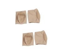 Ipetboom 2 Pares Calcetines Transpirables Manga De Plantar Calcetines Piel Seca Calcetines De Gel Spa Lima De Uñas Metálica Seco Gel De Silicona Calcetín Hombres y Mujeres Tacón