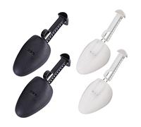 Ipetboom 2 pares Estirador de Zapatos Ajustable para Hombre Soporte para Conservación Hecho de PP Duradero Fácil de Usar y Resistente para Doméstico