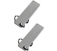 Ipetboom 2 Piedras de Afilar Mini Portátiles para Exteriores Herramienta de Afilado Piedra Superdura Ligera y Compacta para Llavero Fácil Transporte y Uso Seguro