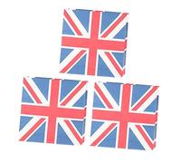 Ipetboom 2 Piezas 3 Tejido Union Jack Decoraciones Fiesta Servilleta Con Motivo Union Jack Servilleta Flexible Jacobo De Unido Decoración Diseño Papel