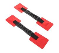 Ipetboom 2 Piezas Asas de Kayak Manija Lateral de Repuesto para Tabla de Paddle Inflable y Kayak Plástico y Nylon Rojo Agarre Antideslizante Cómodo y Ligero para Deportes Acuáticos