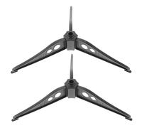 Ipetboom 2 Piezas Base de Soporte para Árbol Artificial de Plástico Juego de Estable Verde para Decoración Navideña Fácil Instalación y Montaje Rápido